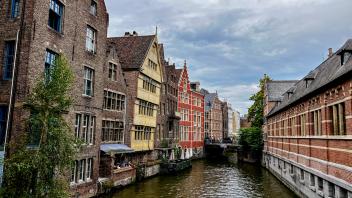 Views around Ghent, Belgium