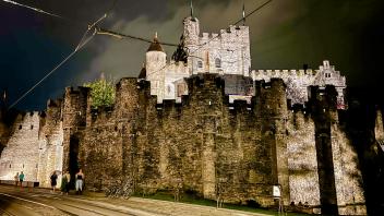 Views around Ghent, Belgium