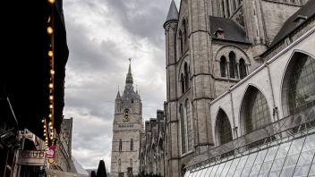 Views around Ghent, Belgium