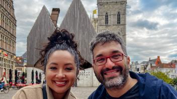 Views around Ghent, Belgium
