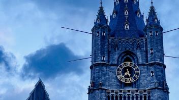 Views around Ghent, Belgium