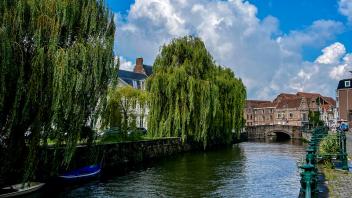 Views around Ghent, Belgium