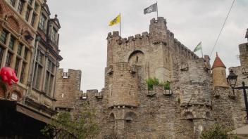 Views around Ghent, Belgium