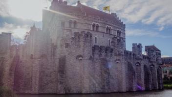 Views around Ghent, Belgium