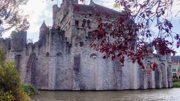 Views around Ghent, Belgium