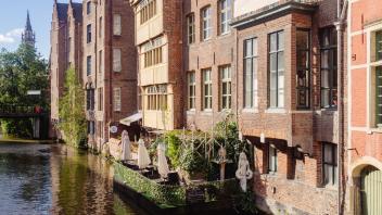 Views around Ghent, Belgium