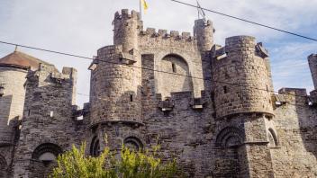 Views around Ghent, Belgium