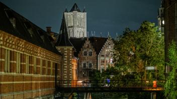 Views around Ghent, Belgium