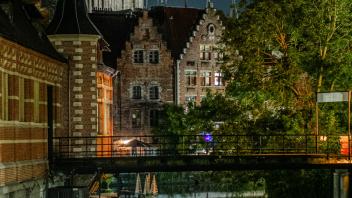 Views around Ghent, Belgium