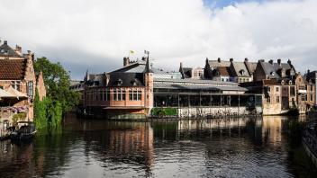 Views around Ghent, Belgium
