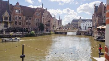 Views around Ghent, Belgium