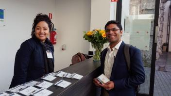 registration desk