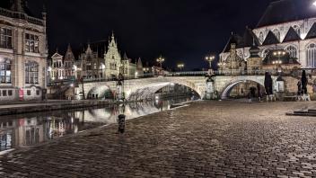 Ghent at night