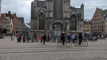 Ghent gothic church