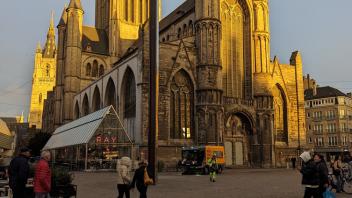 Ghent street corner
