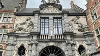 Ghent church entrance