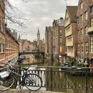 Ghent - bike on a bridge